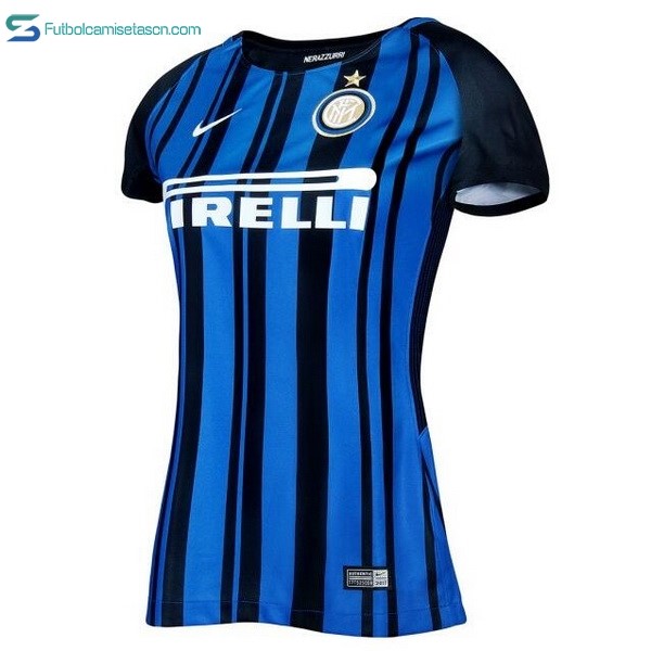 Camiseta Inter Mujer 1ª 2017/18